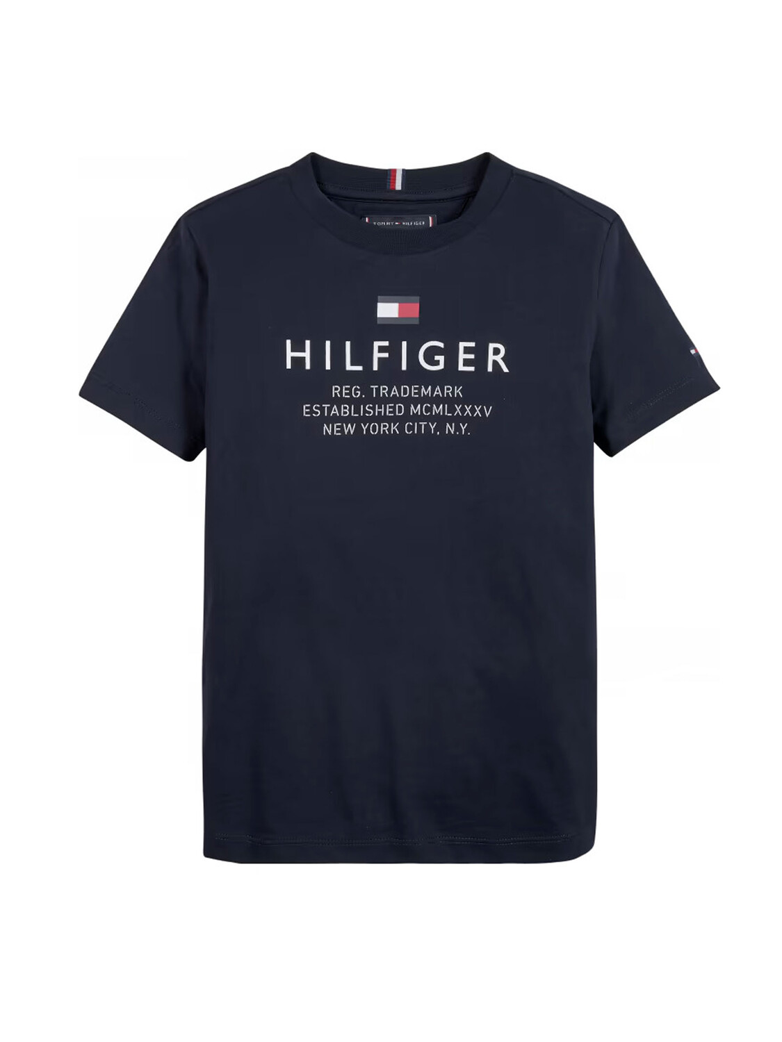 

Футболка Tommy HILFIGER с логотипом Kids, синий