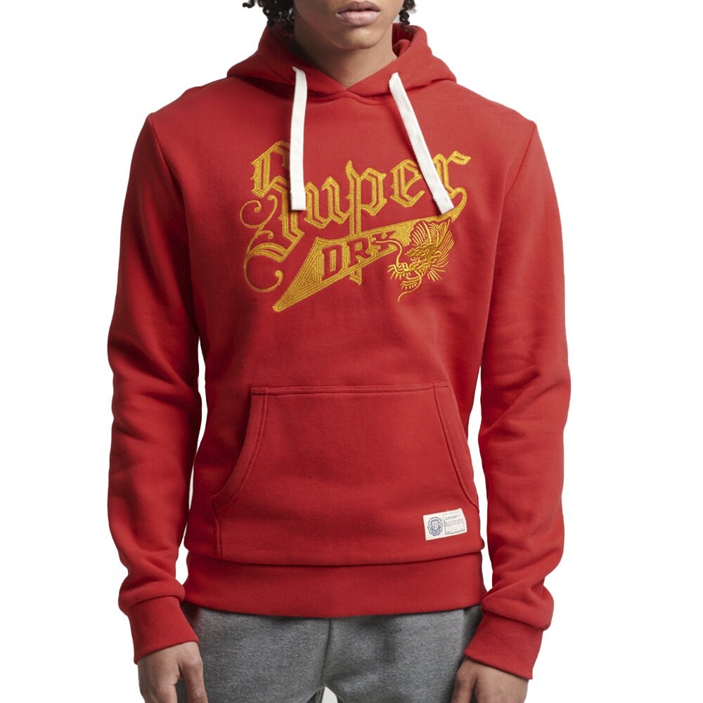 

Худи Superdry Vintage Script Style Coll, красный