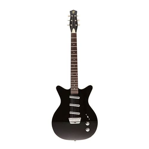 

Электрогитара Danelectro TRIPLE DIVINE – BLK Binding Top & Back of Body 6-String Electric Guitar