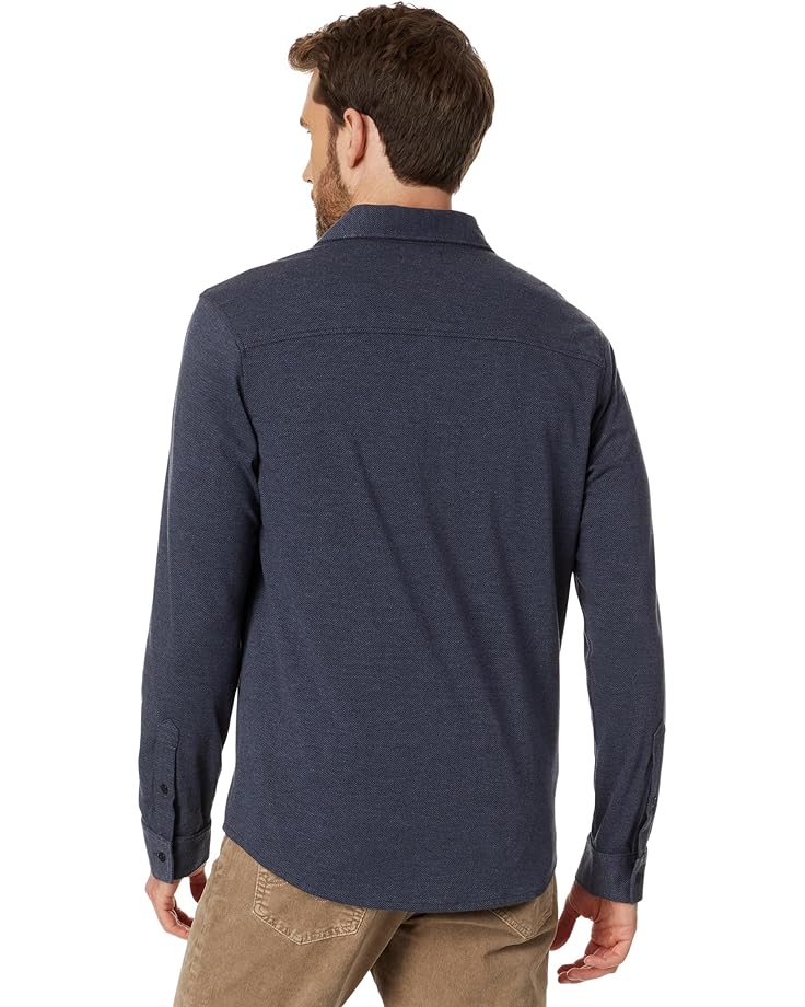 Рубашка AG Jeans Mason Shirt, цвет Heather Charcoal/Blue Note