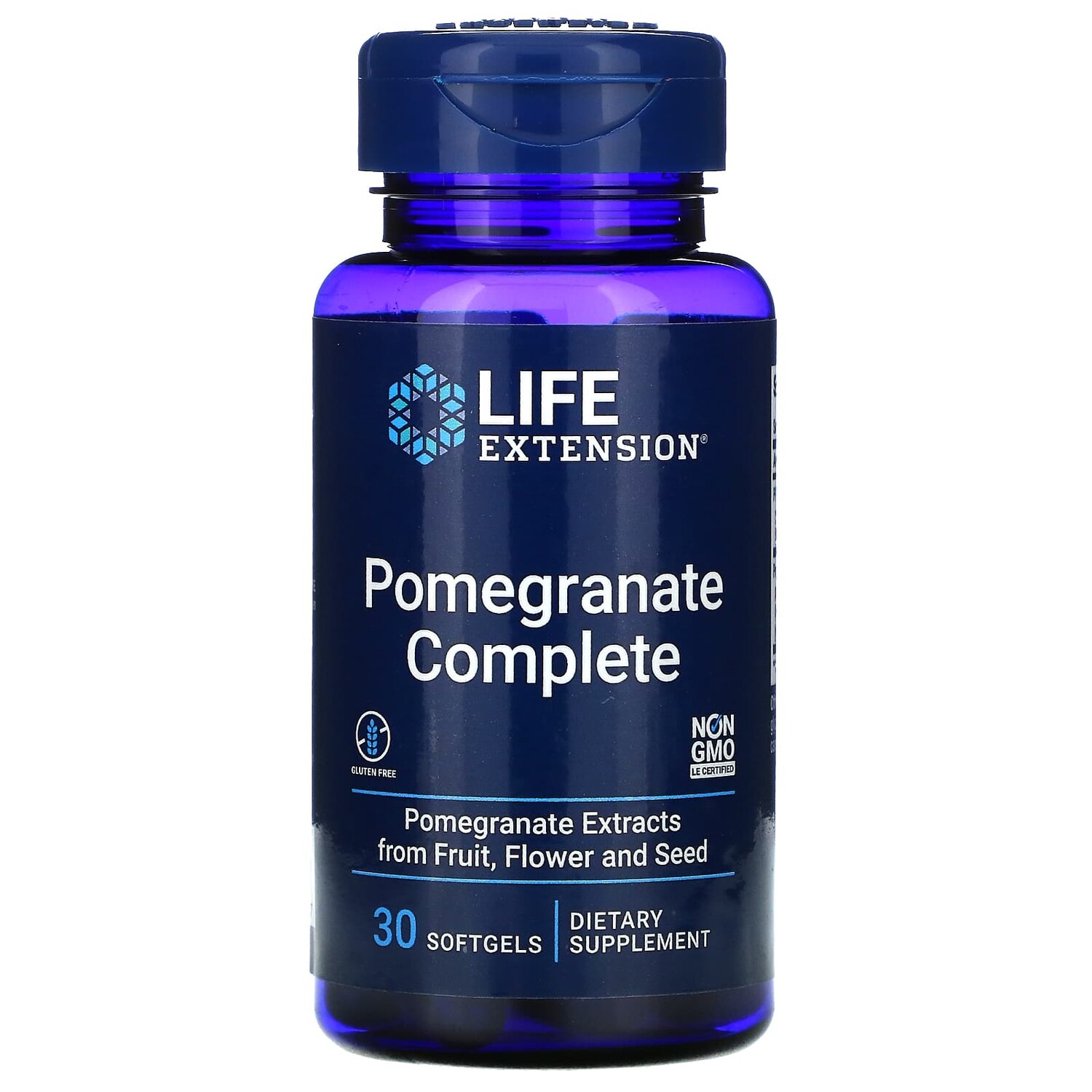 

Pomegranate Complete, гранатовый комплекс, 30 капсул, Life Extension