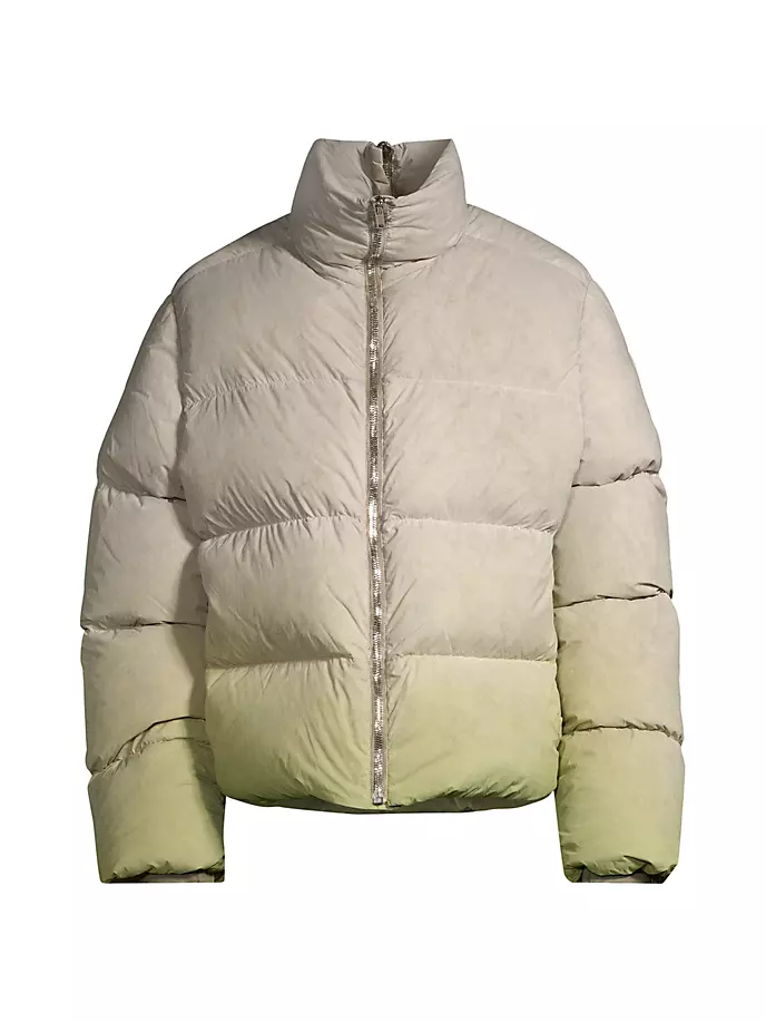 

Циклопный пуховик Rick Owens x Moncler Rick Owens, бежевый