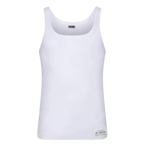 

Футболка cotton tank top Dolce&Gabbana, белый