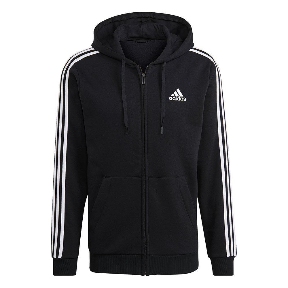 

Толстовка adidas Sportswear Essentials 3 Stripes Full Zip, черный