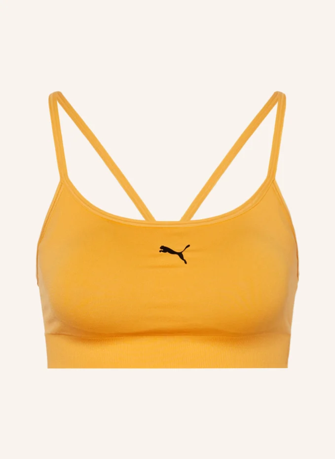 

Спортивный бюстгальтер studio low impact Puma, оранжевый