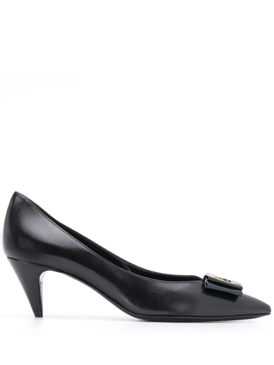 

Saint Laurent туфли-лодочки с логотипом, черный