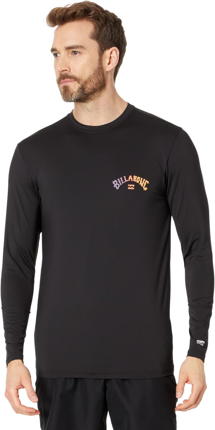 

Плавки Billabong Arch Fill Loose Fit Long Sleeve Rashguard, черный