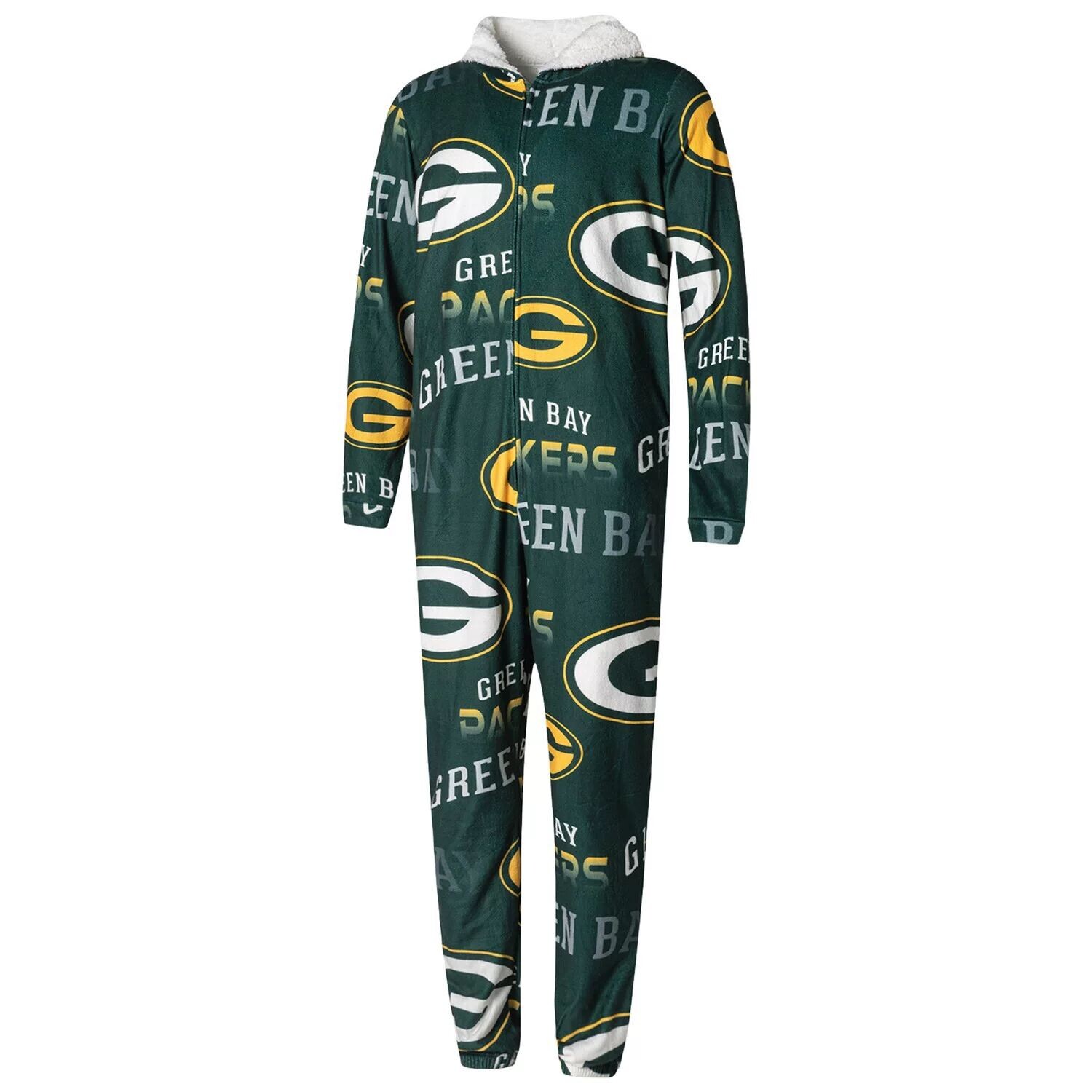 

Мужской костюм Concepts Sport Green Green Bay Packers из микрофлиса Windfall Union