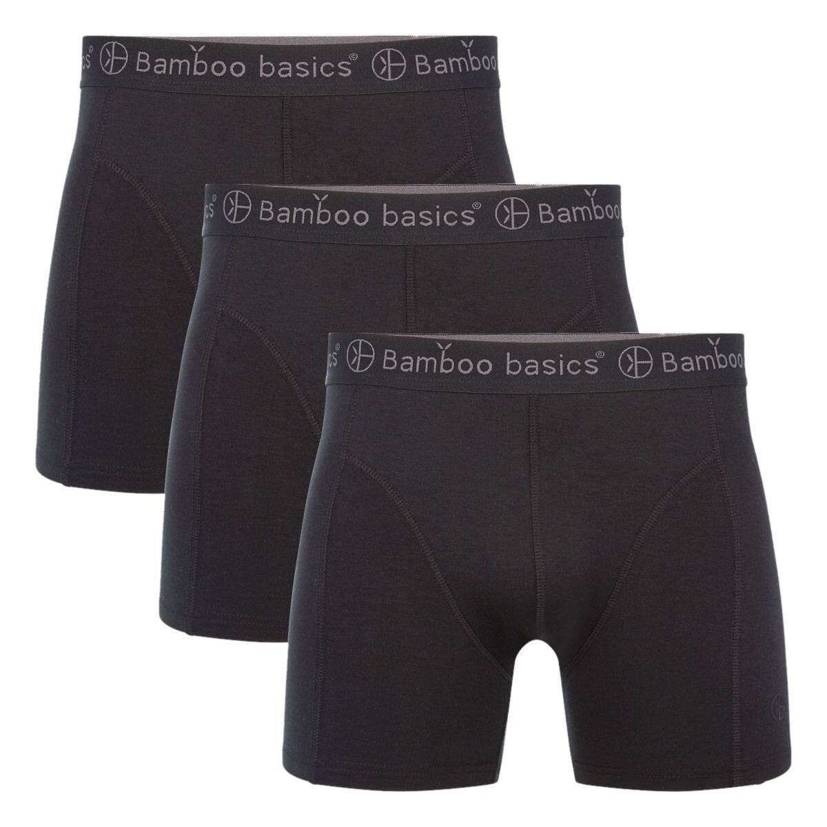 Боксеры Bamboo Basics Boxershort 3 шт, черный