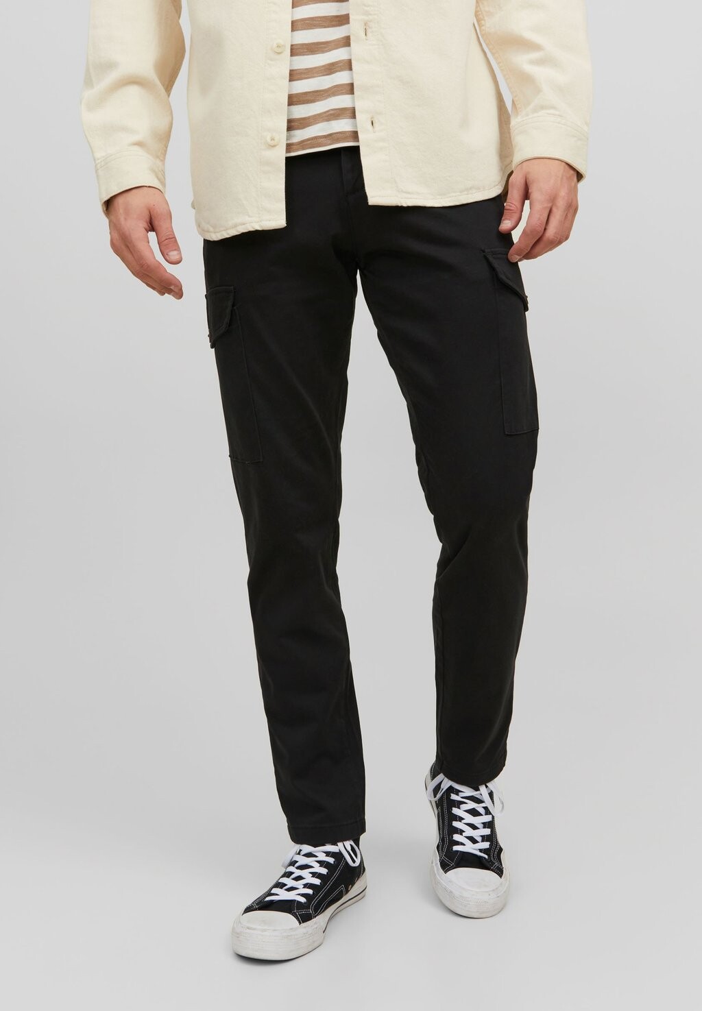 

Брюки карго JPSTOLLIE JJBOWIE Jack & Jones, черный