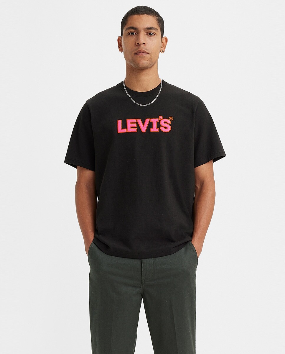 

Мужская футболка с коротким рукавом Levi's, черный