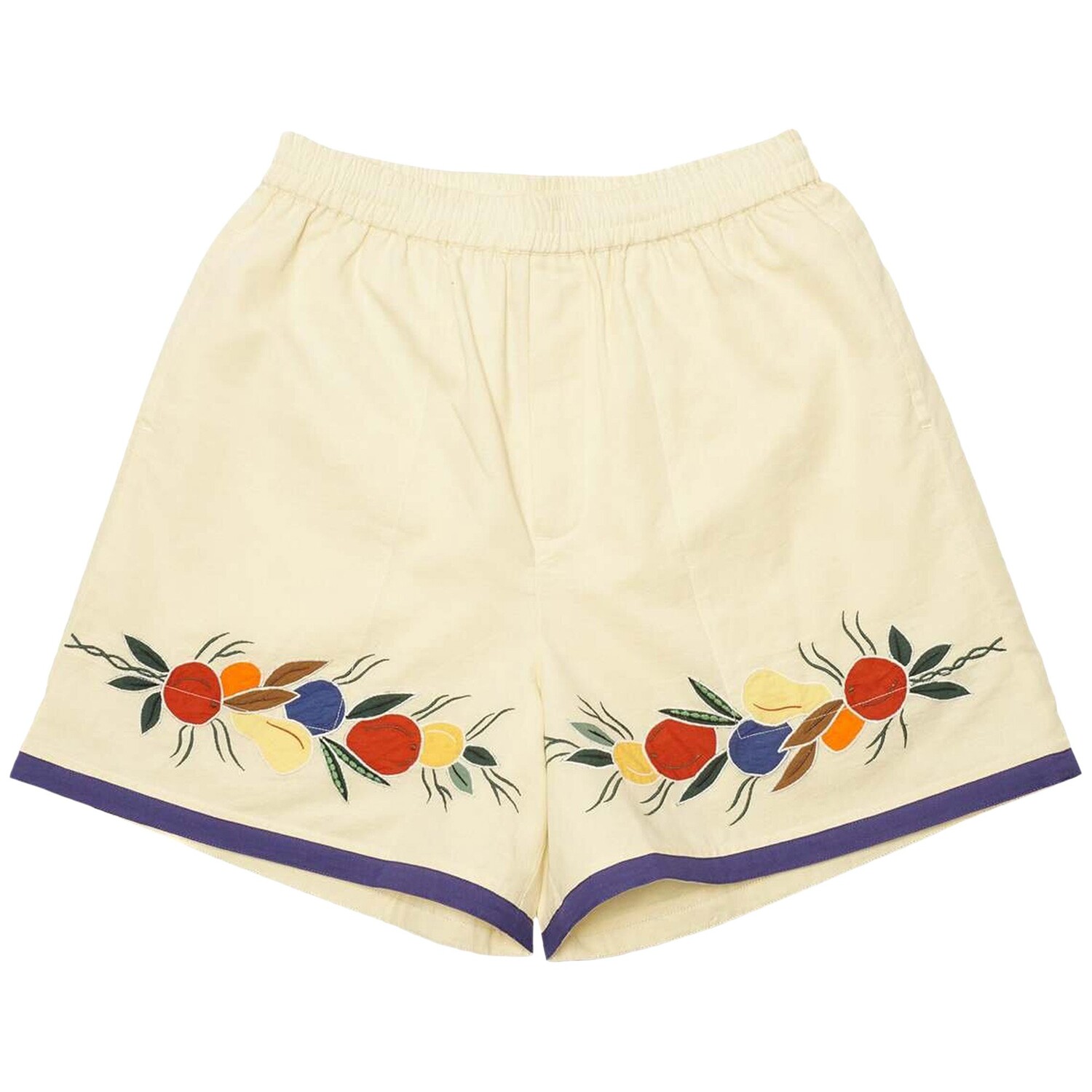 

Шорты Bode Appliqué Fruit Bunch, Белый/Разноцветный