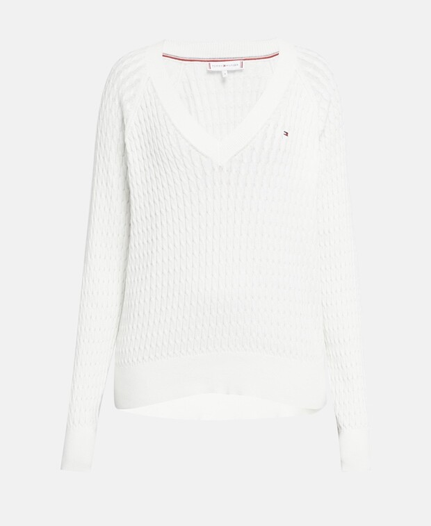 

Джемпер с длинными рукавами Tommy Hilfiger, цвет Wool White