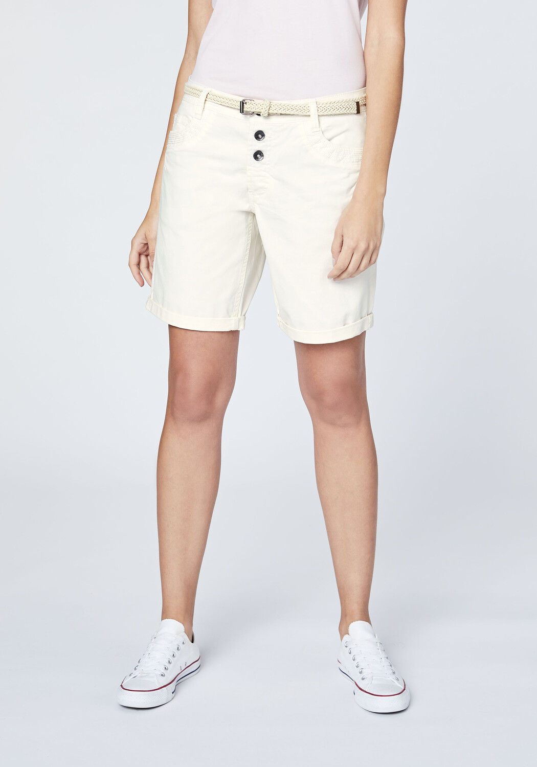 

Шорты Oklahoma Premium Denim Bermuda, белый