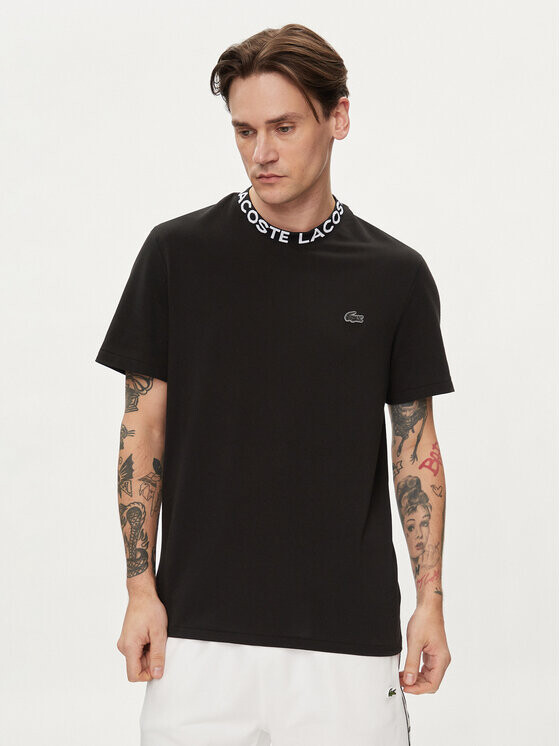 

Футболка стандартного кроя Lacoste, черный