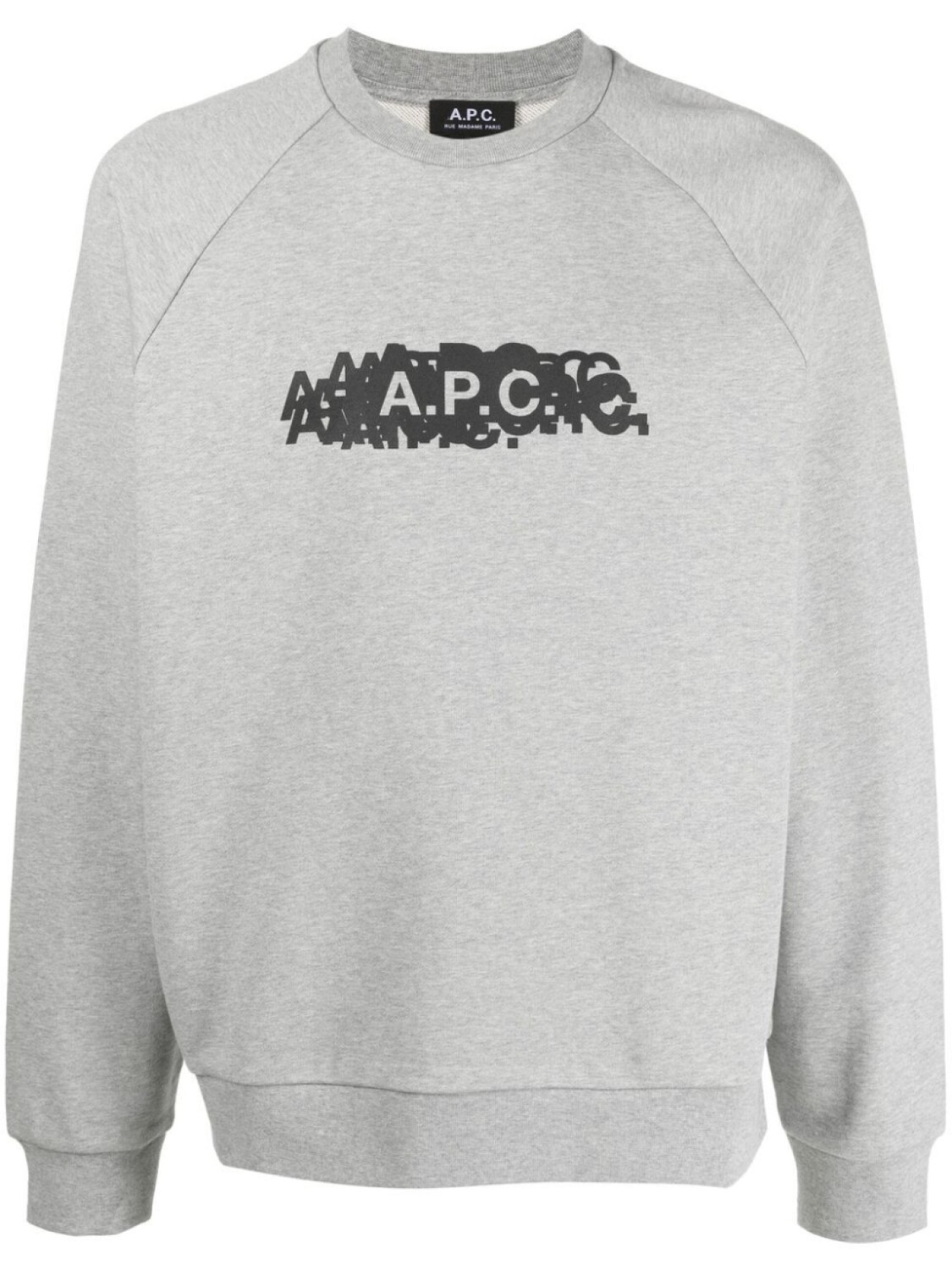 

A.P.C. толстовка с логотипом, серый