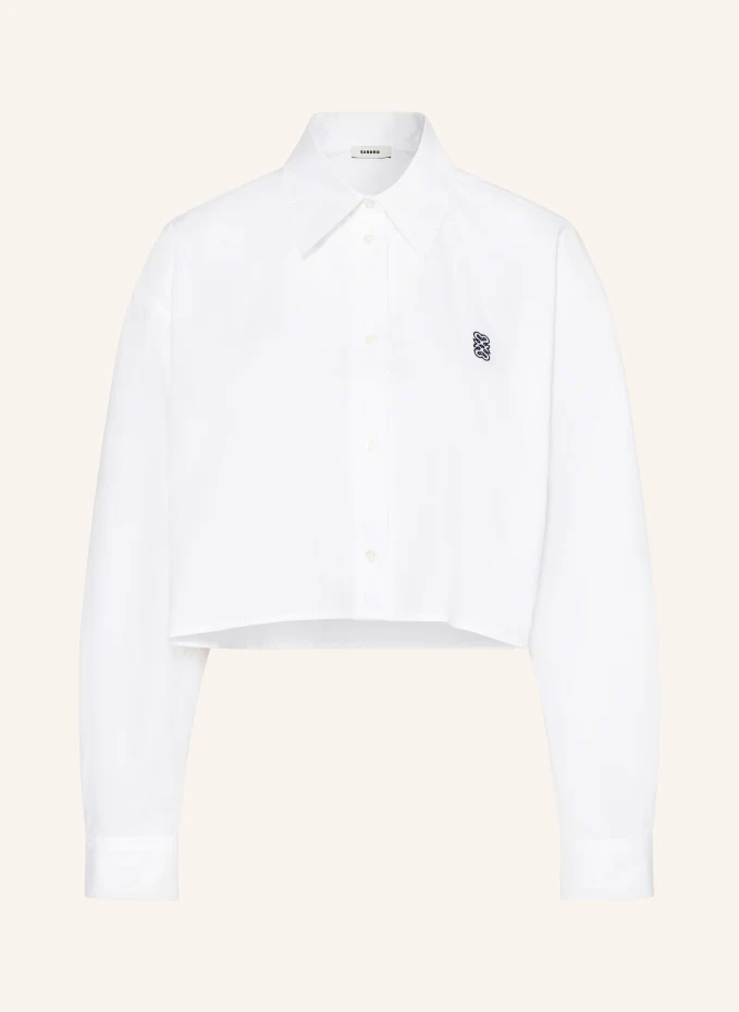 Рубашка-блузка Sandro, белый