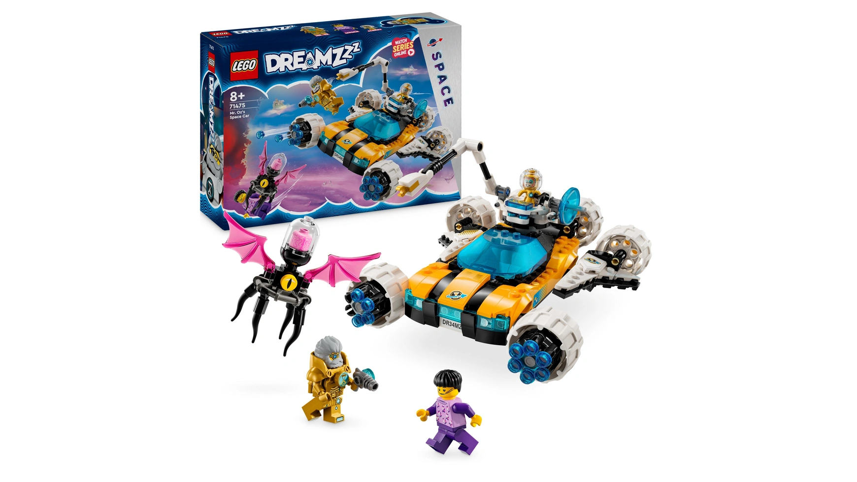 Lego DREAMZzz Набор Космический багги мистера Оза с игрушечной машинкой конструктор lego dreamzzz 71455 гримкипер монстр в клетке