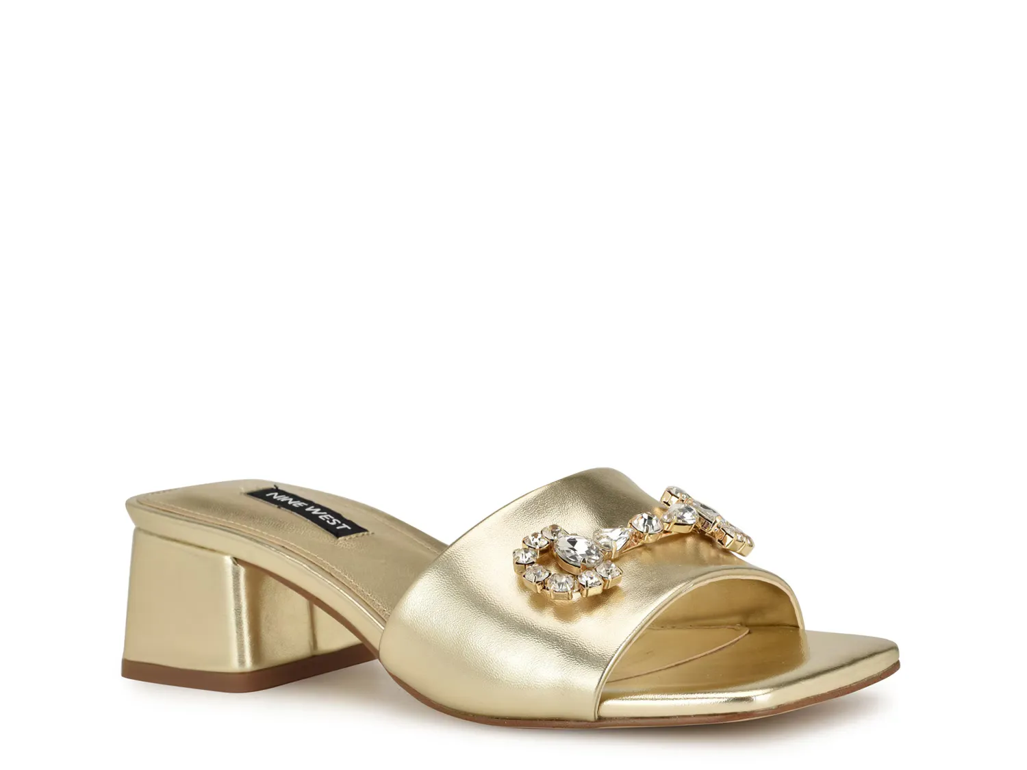 

Сандалии Bamsy Sandal Nine West, золотой/металлик