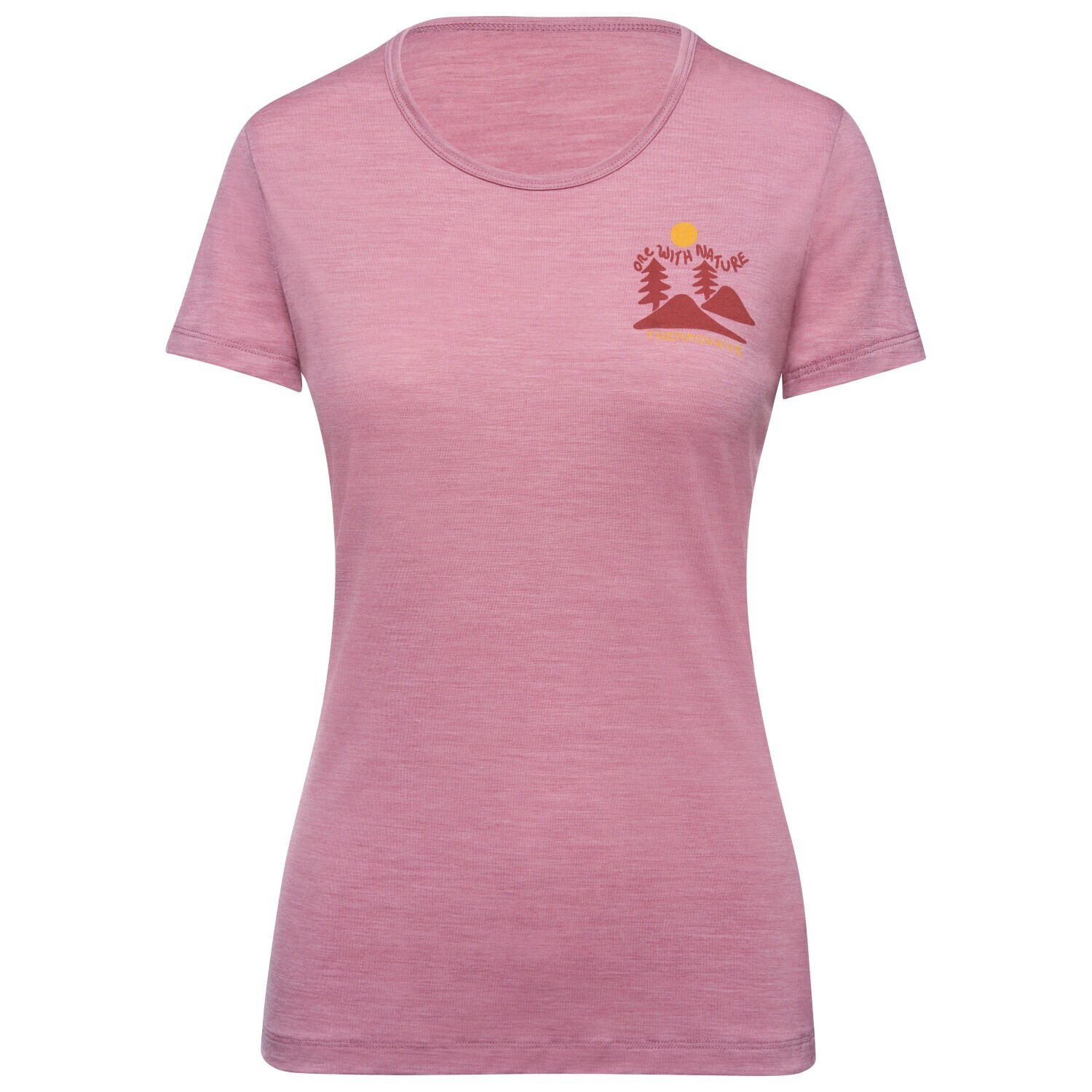 

Рубашка из мериноса Thermowave Women's Merino Cooler Trulite T Shirt Nature, цвет Himalaya Pink Melange