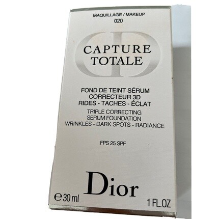 

Новая тональная основа-сыворотка Dior Capture Totale Super Potent 3D 020 Color, 30 мл