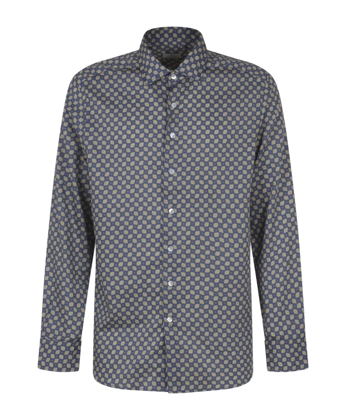 

Рубашка с логотипом Ромы Etro, синий