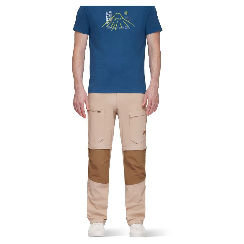 

Брюки Mammut Zinal Hybrid Off, бежевый