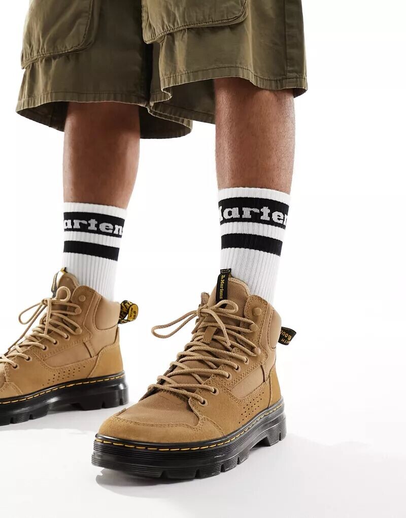 

Доктор Светло-коричневые ботинки Martens Rilla Dr Martens