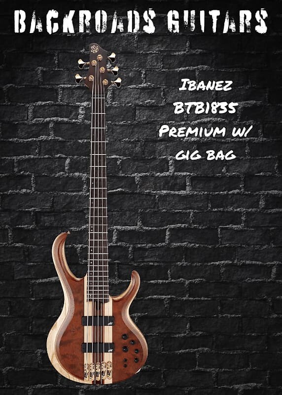 

Басс гитара # Ibanez BTB1835 Premium w/gig bag
