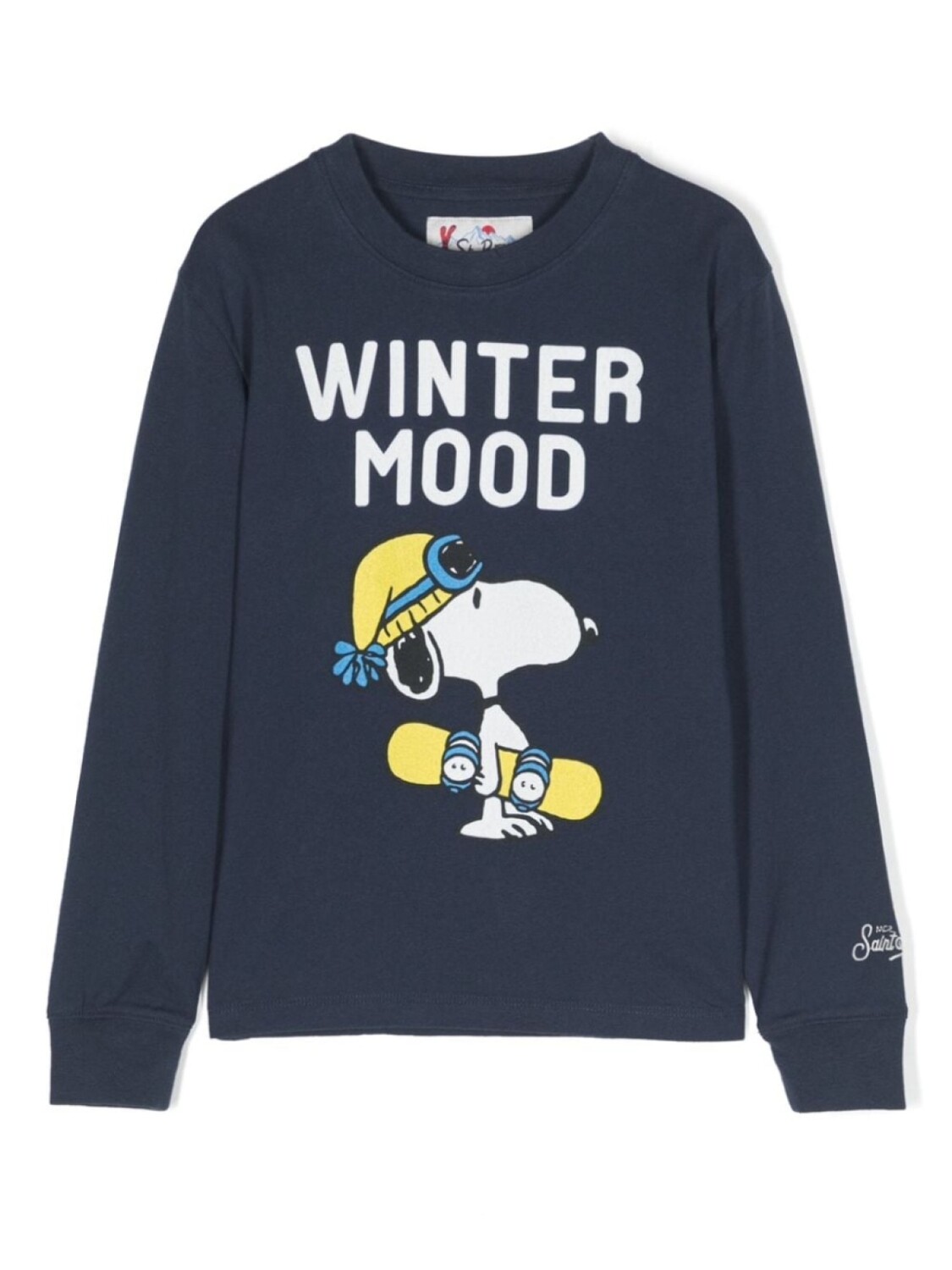 

Mc2 Saint Barth футболка с принтом из коллаборации с Peanuts™, синий