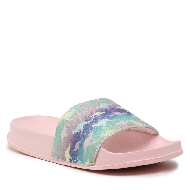 

Шлепанцы KangaRoos K-Slide Shine 18574 000 6389 Rose/Animal, розовый