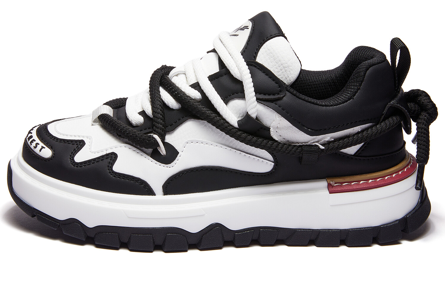 

Кроссовки WAVECREST Chunky Sneakers Unisex Low-top, цвет Dark Coffee