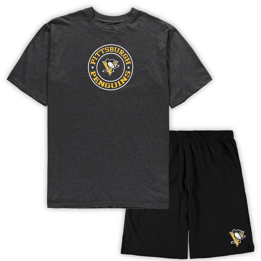 

Пижамный комплект Concepts Sport Pittsburgh Penguins, черный