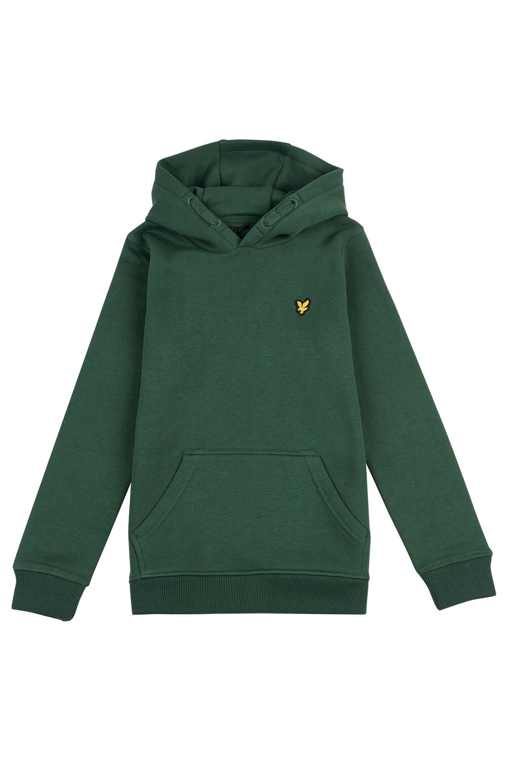 

Зеленое классическое худи Lyle & Scott, зеленый
