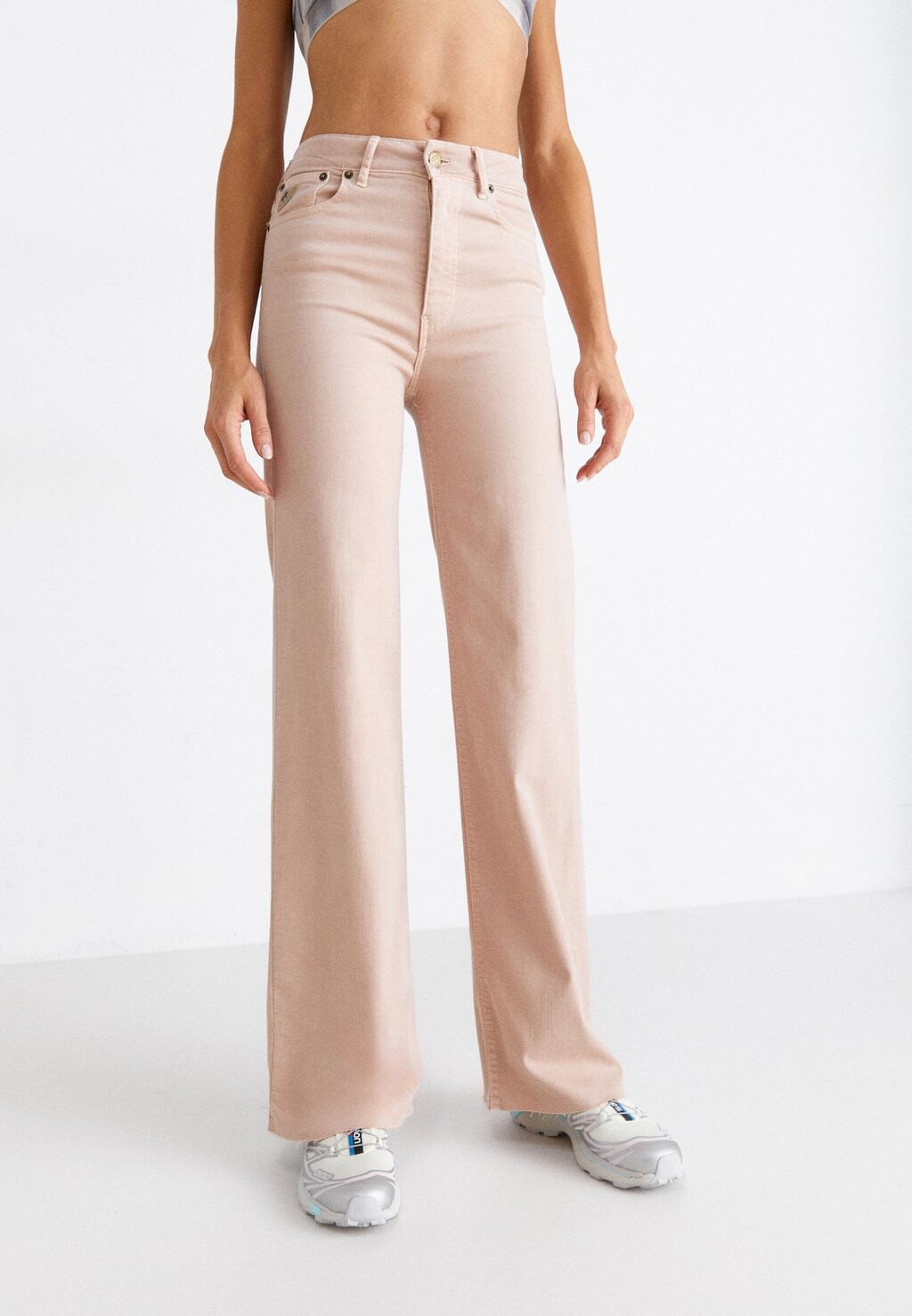 

Расклешенные джинсы LOIS Jeans, светло-розовый