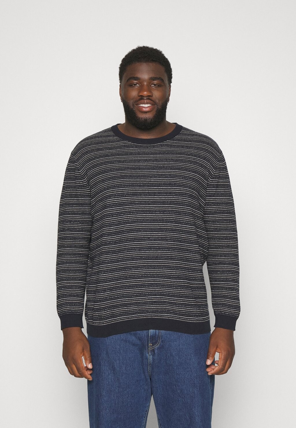 

Свитер JJROB CREW NECK Jack & Jones, темно-синий