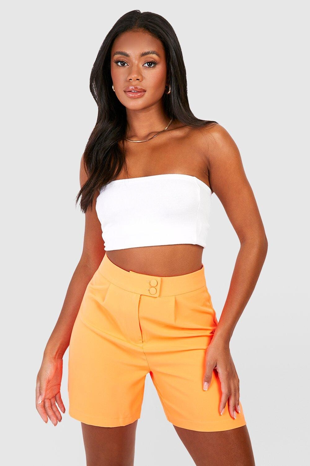 

Неоновые городские шорты Boohoo, оранжевый