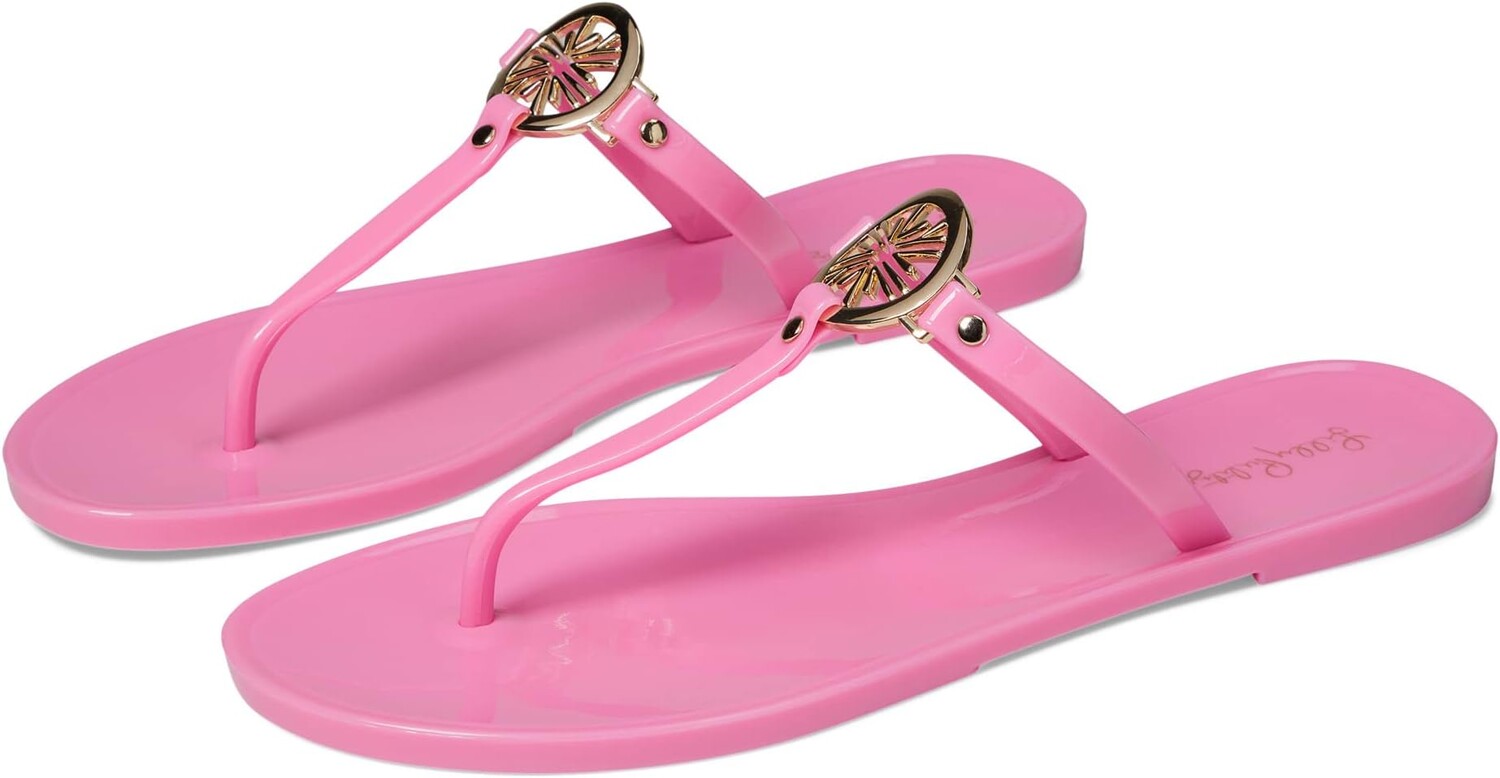 

Сандалии на плоской подошве Hollie Jelly Sandal Lilly Pulitzer, цвет Havana Pink
