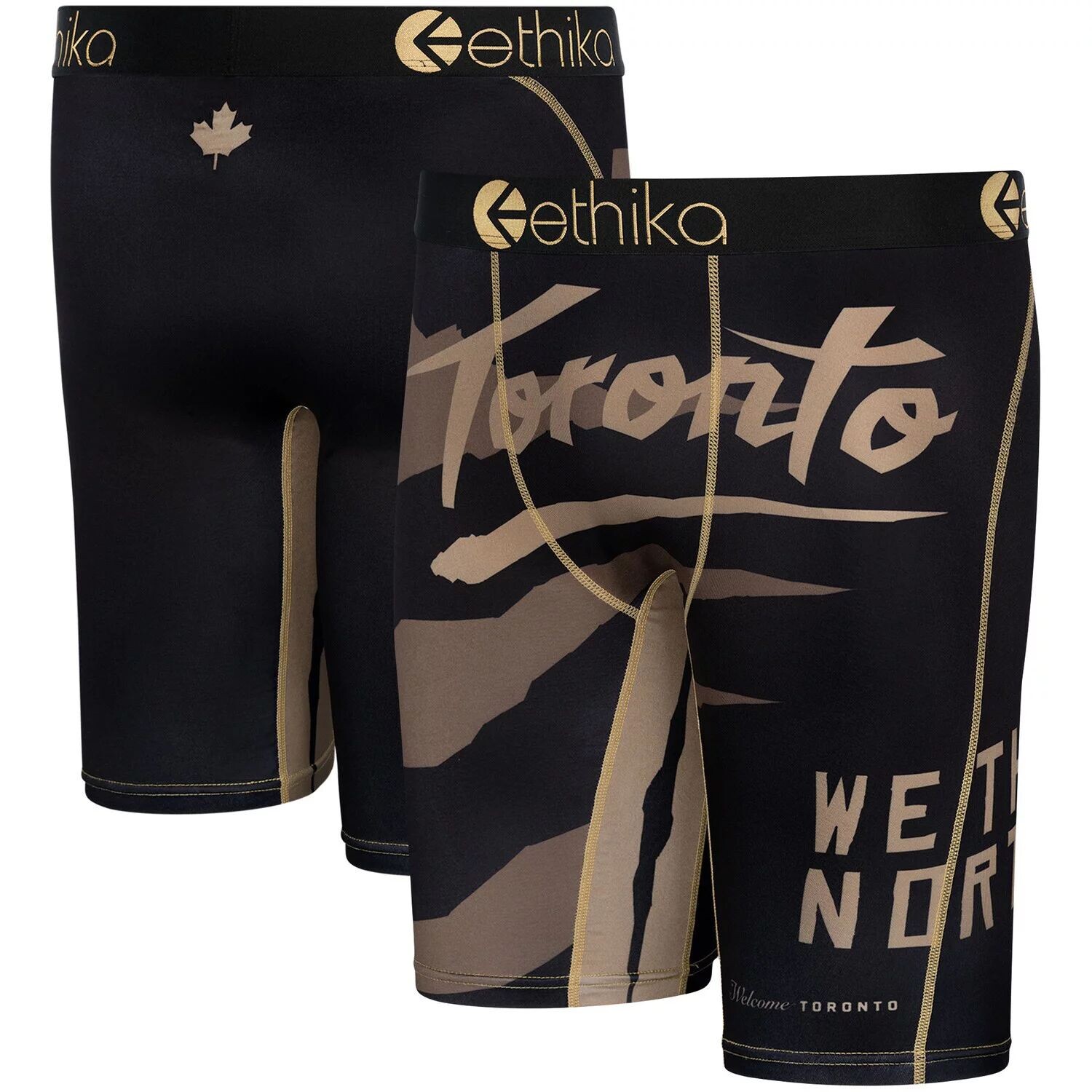 

Черные боксеры Youth Ethika Toronto Raptors City Edition Unbranded