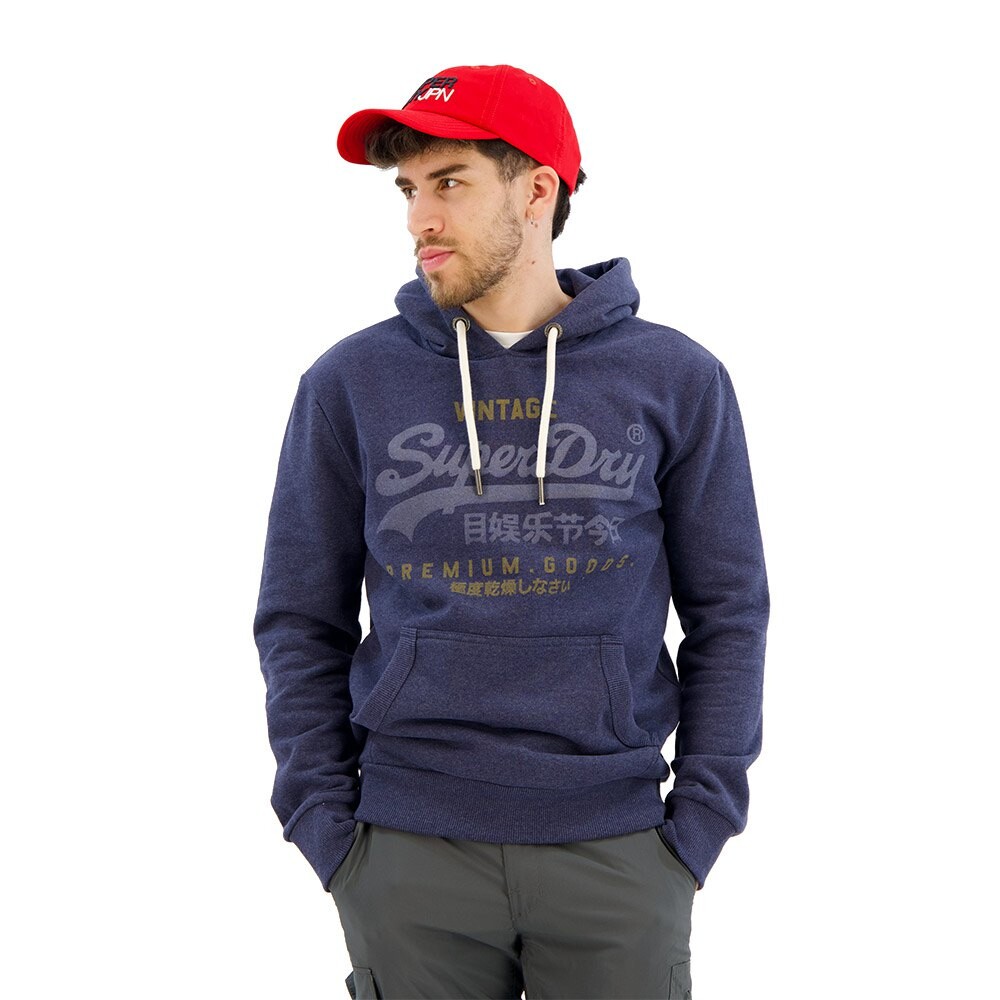 

Худи Superdry Classic Vl Heritage, синий