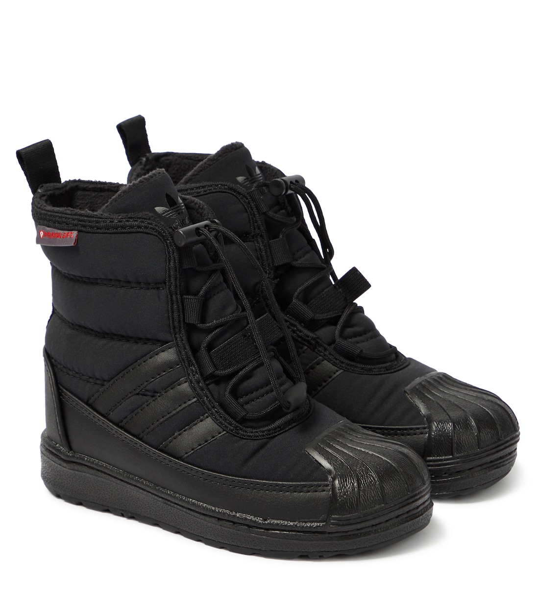 Зимние ботинки superstar 360 Adidas Originals Kids, черный олимпийка adidas originals размер s черный