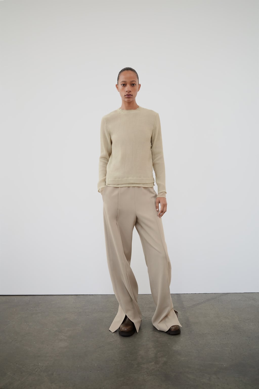 

Двухслойный топ Zw Collection ZARA