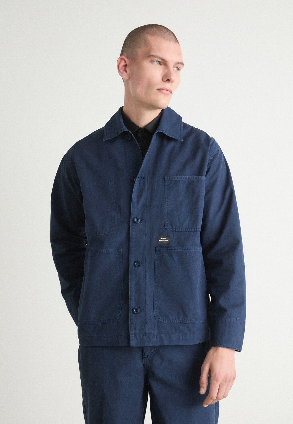 

Летняя куртка CHORE JACKET Mads Nørgaard, темно-синий