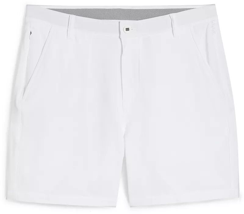 Мужские шорты для гольфа Puma 101 Solid 7 дюймов, белый