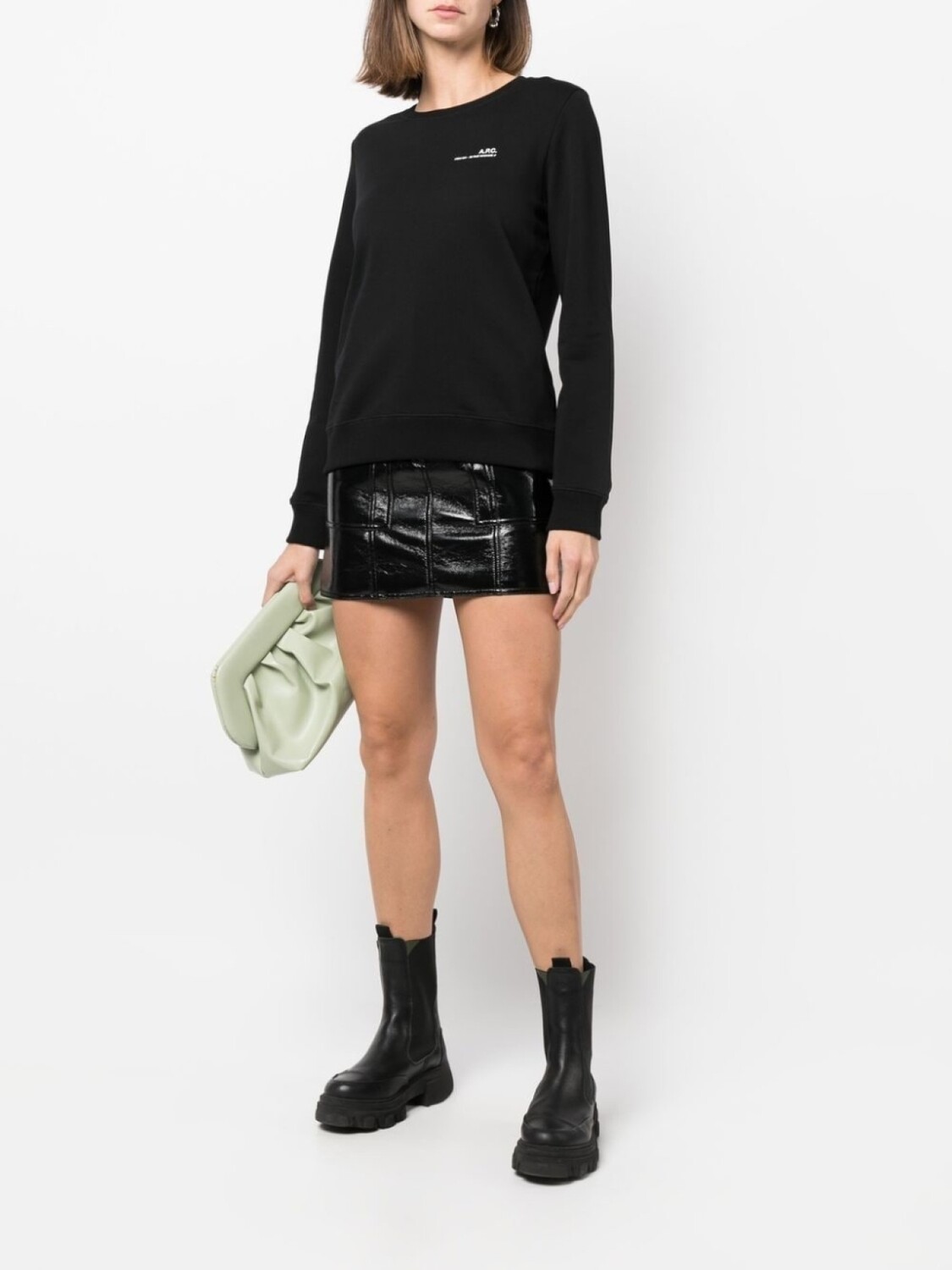 

A.P.C. толстовка с логотипом, черный