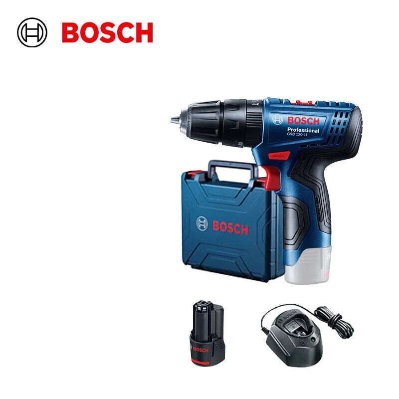 Набор инструментов для ударной дрели Bosch 12 В, аккумуляторная ручная дрель, электрическая отвертка