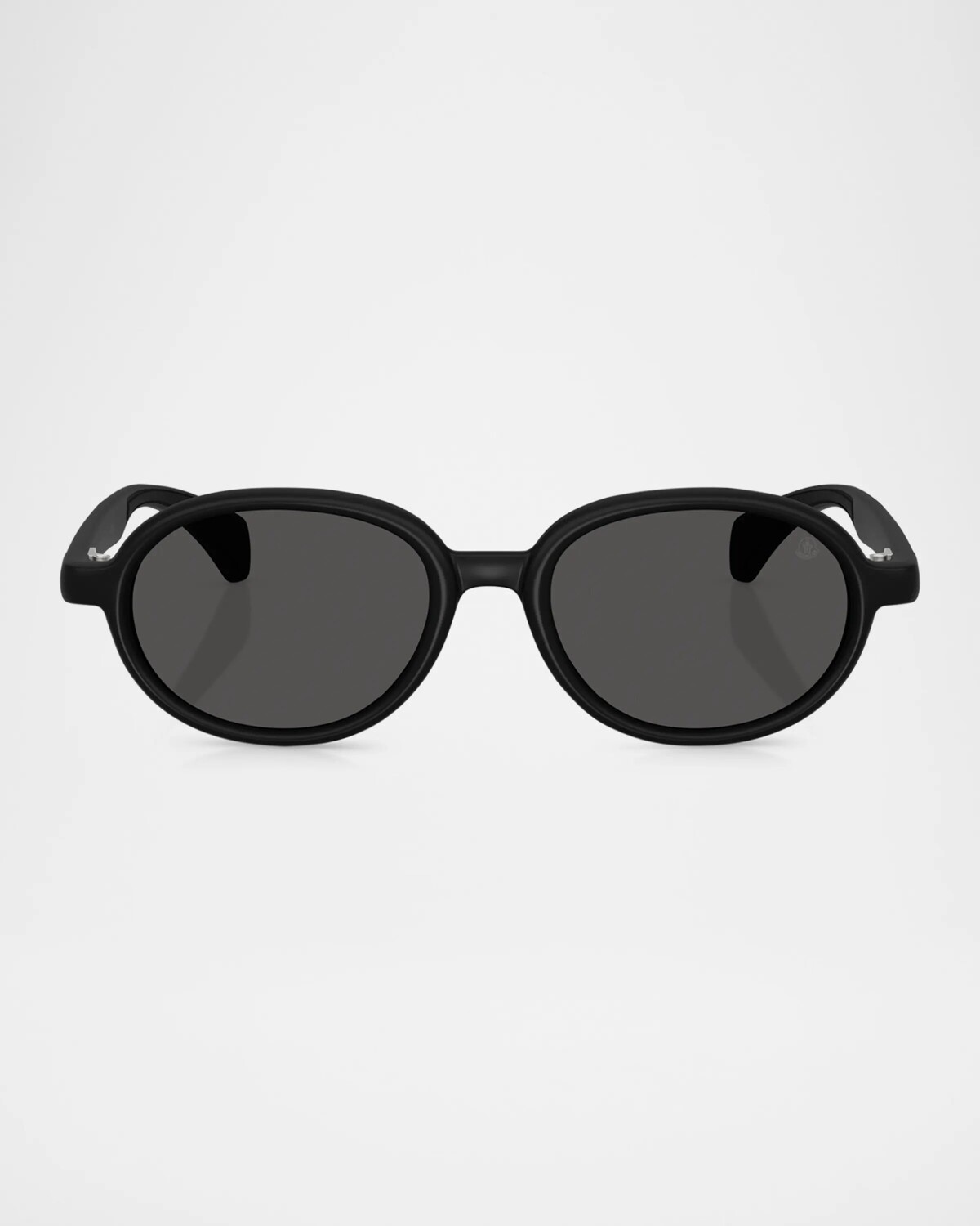 

ME8006 Овальные солнцезащитные очки Moncler, цвет Matte Black