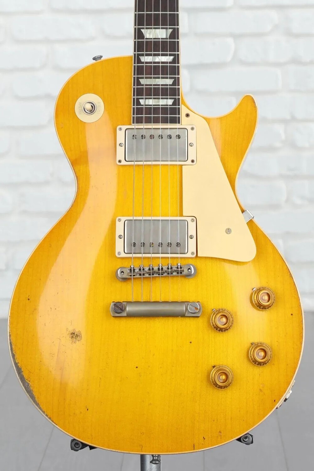 

Электрогитара Gibson Custom 1958 Les Paul Standard Reissue - Murphy Lab Heavy Aged Lemon Burst