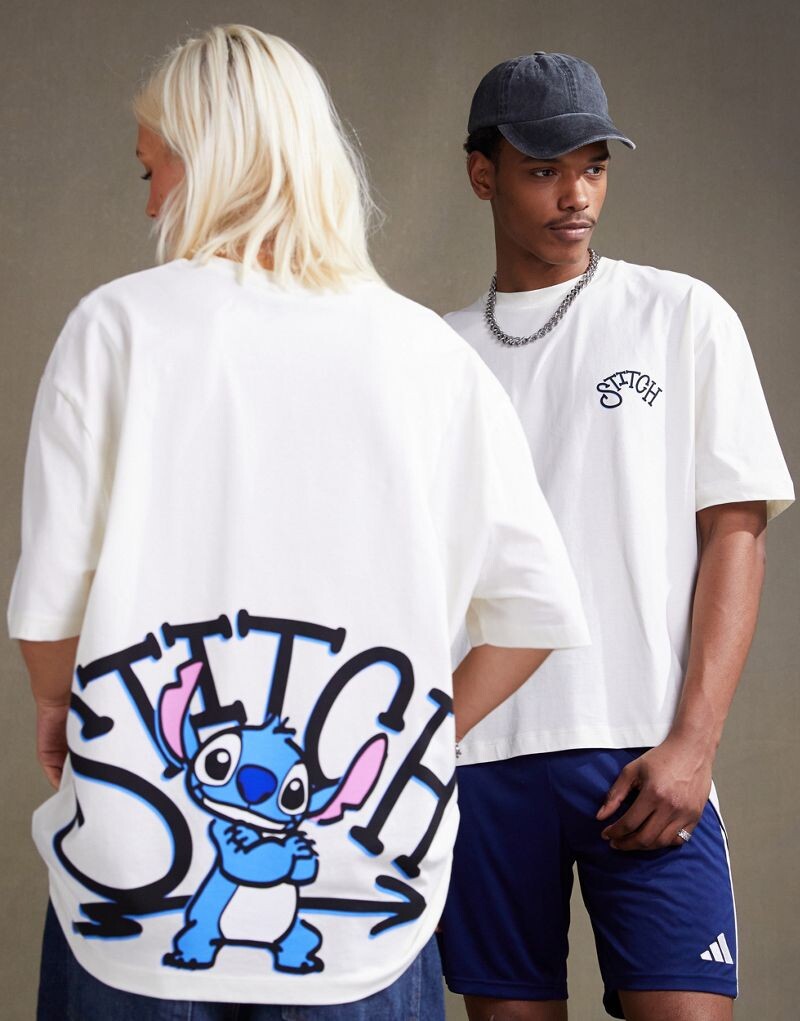 

ASOS DESIGN – Disney – объемная футболка унисекс с рисунком Stitch