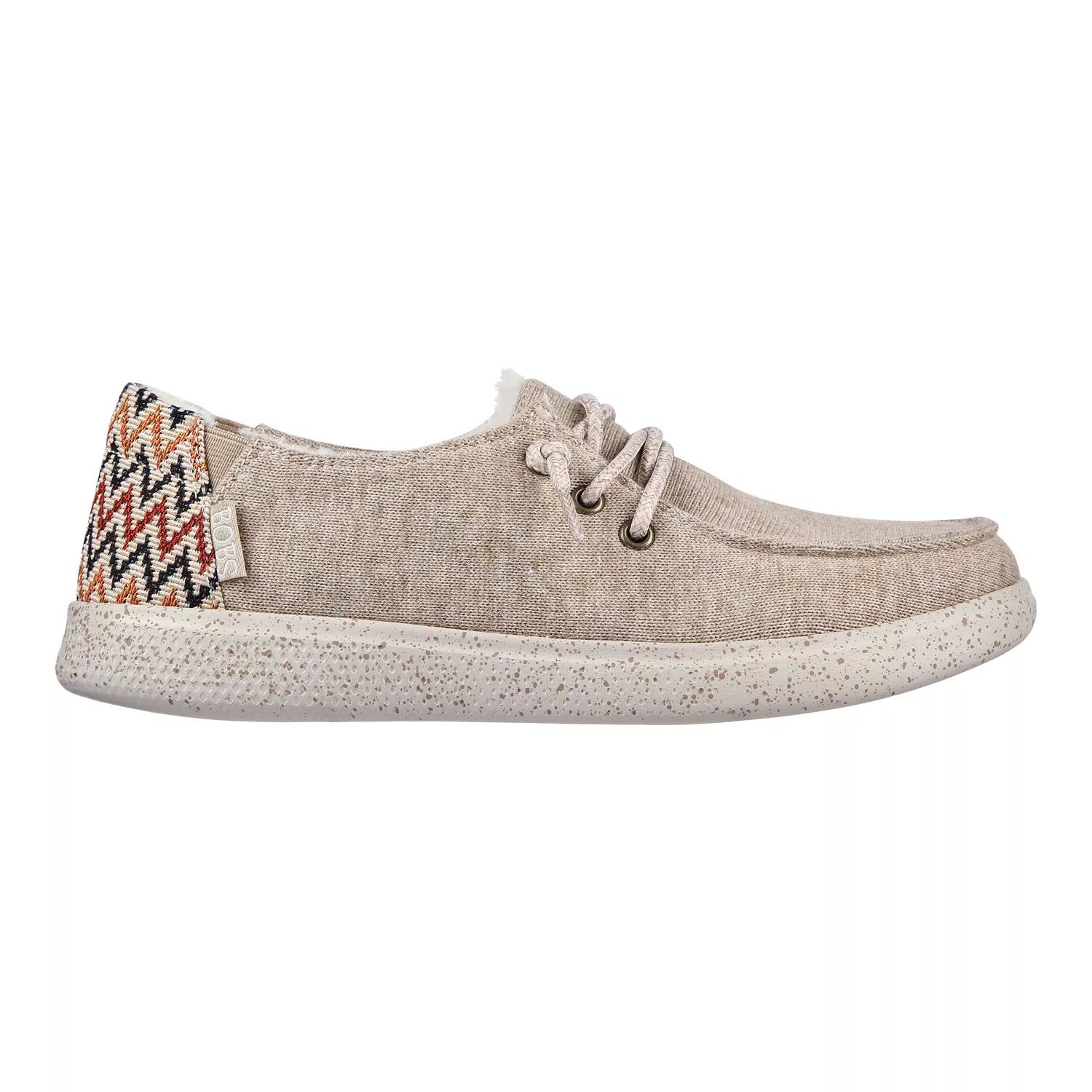 

Женские слипоны BOBS by Skechers Skipper Cozyville Skechers, серо-коричневый